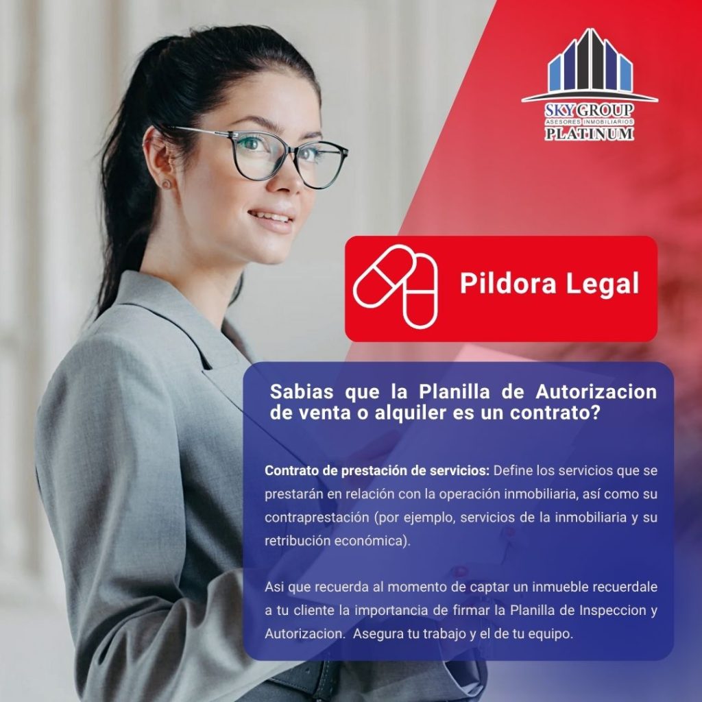 Píldora legal: ¿Sabías qué la planilla de venta o alquiler, es un contrato?