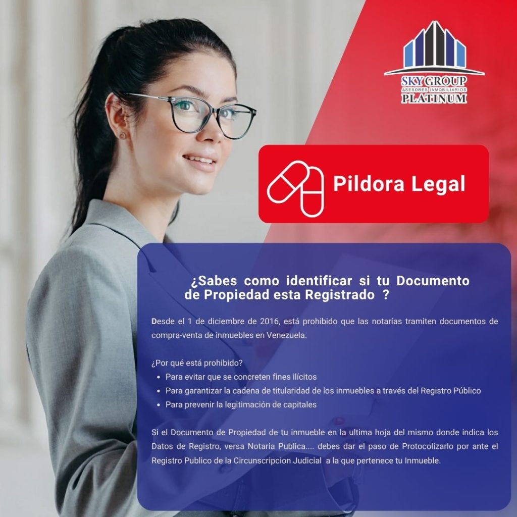 Píldora legal: ¿Sabes cómo identificar si tu documento de propiedad está registrado?