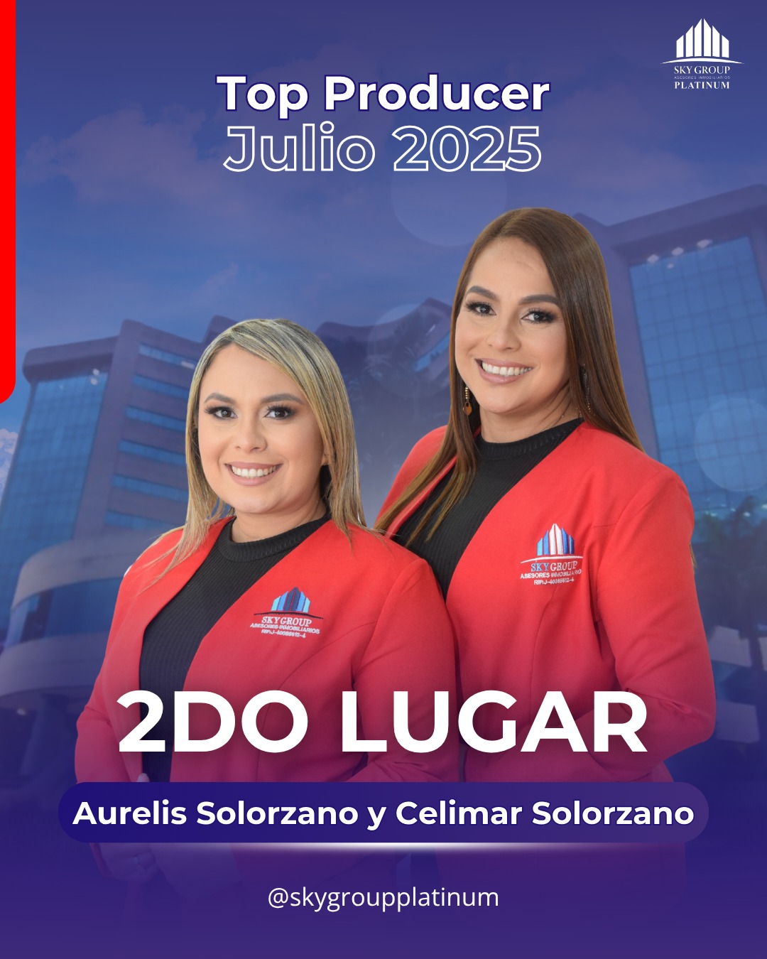 top producer julio 2do lugar